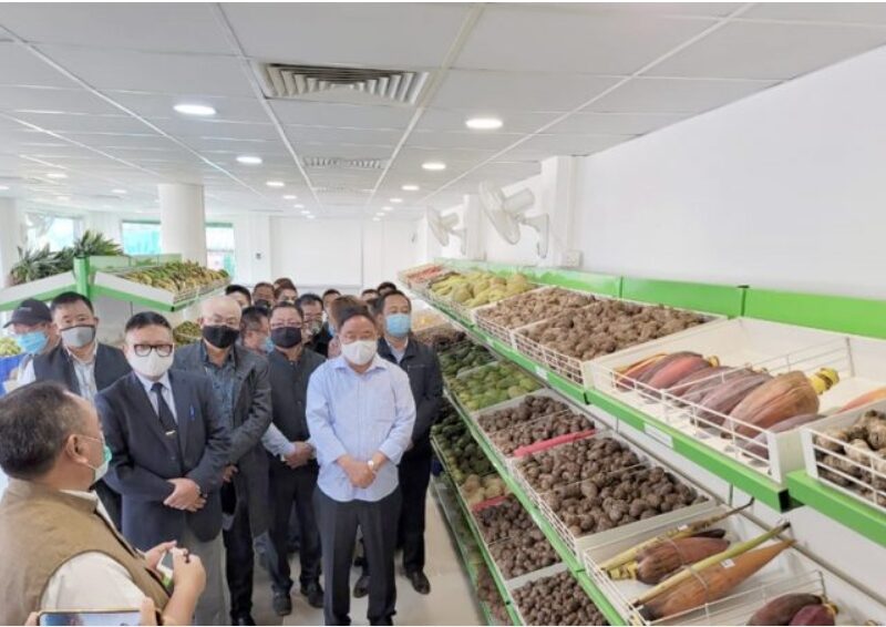Nagaland’s 1st Organic AC market complex inaugurated
